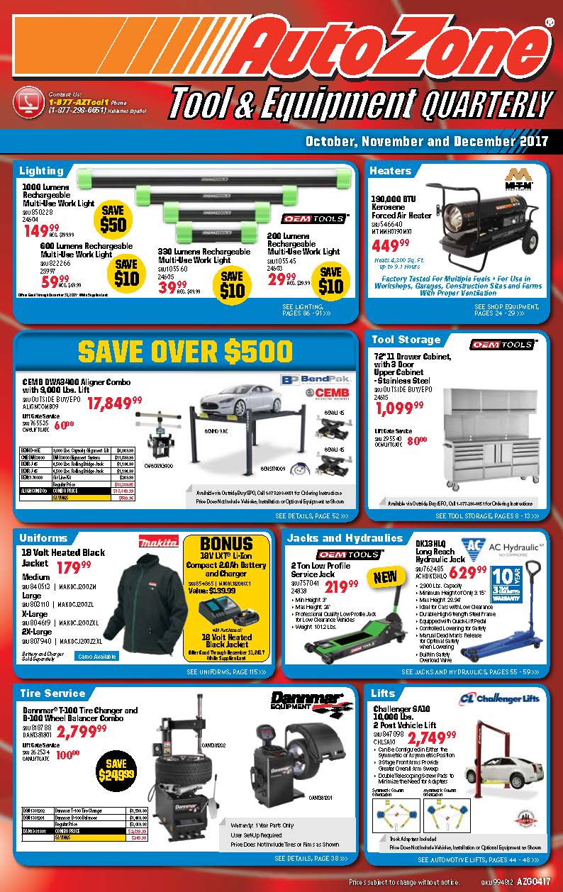 AutoZonePro.com | Tools & Equipment Quarterly