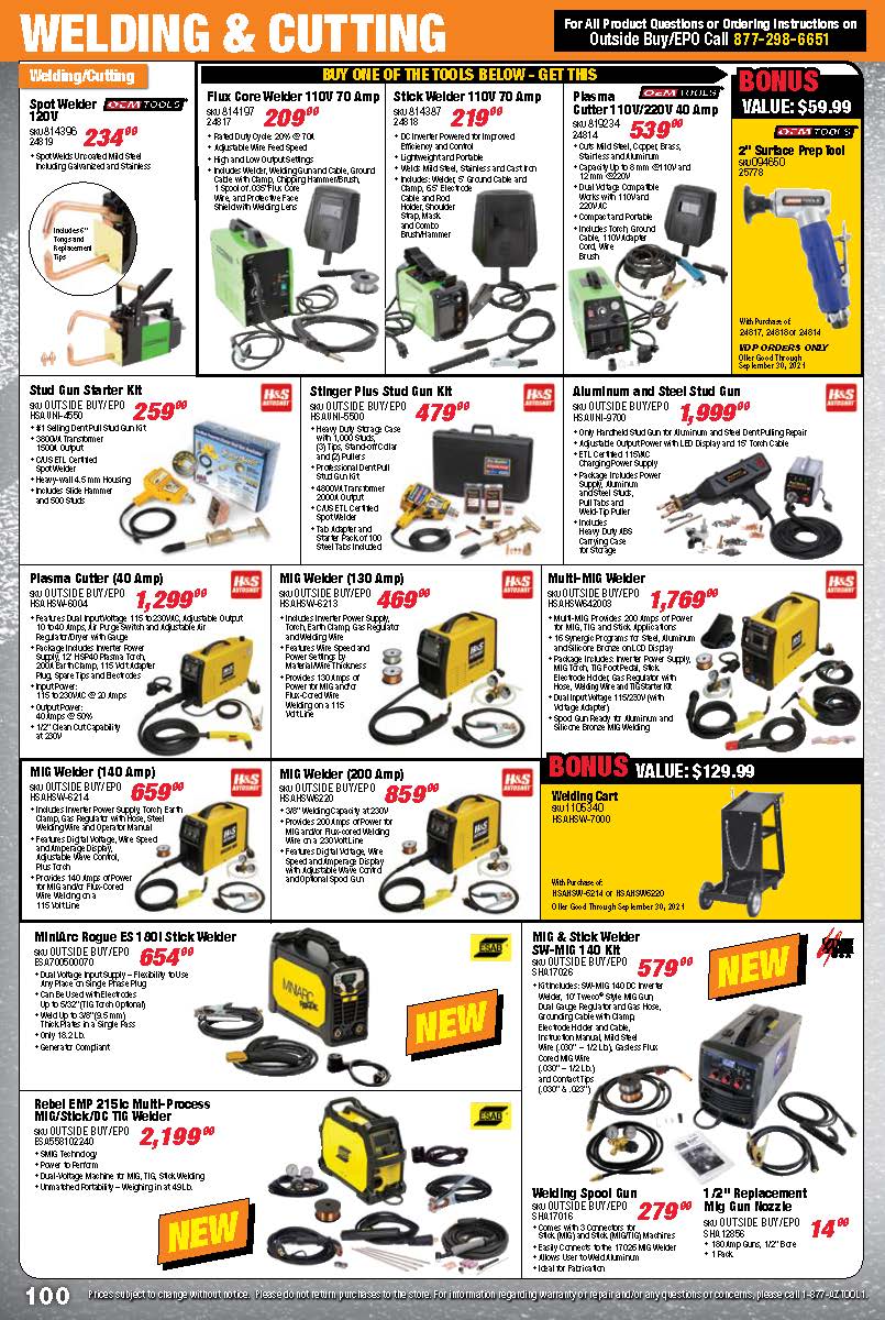 Tools & Equipment Quarterly